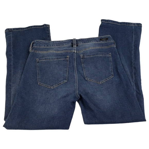 LIVERPOOL LOS ANGELES Women's Kick Flare Cropped Jeans In Millpond Blue Size 6 - Picture 3 of 11